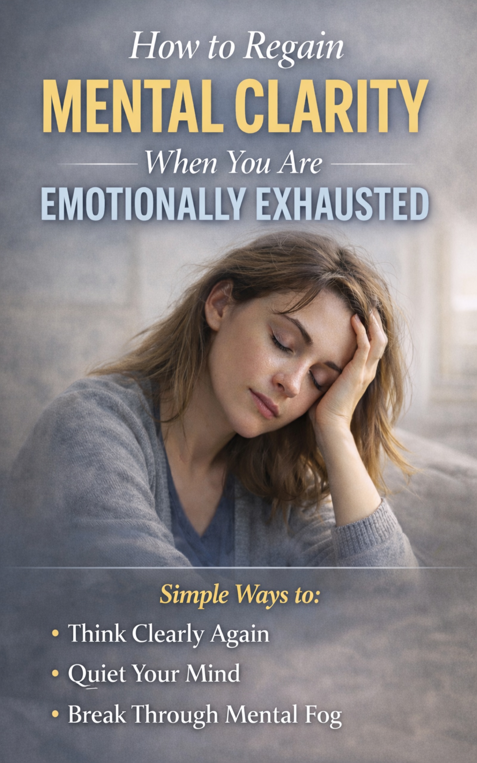 Cover of How to Regain Mental Clarity When You Are Emotionally Exhausted by Toni Mills