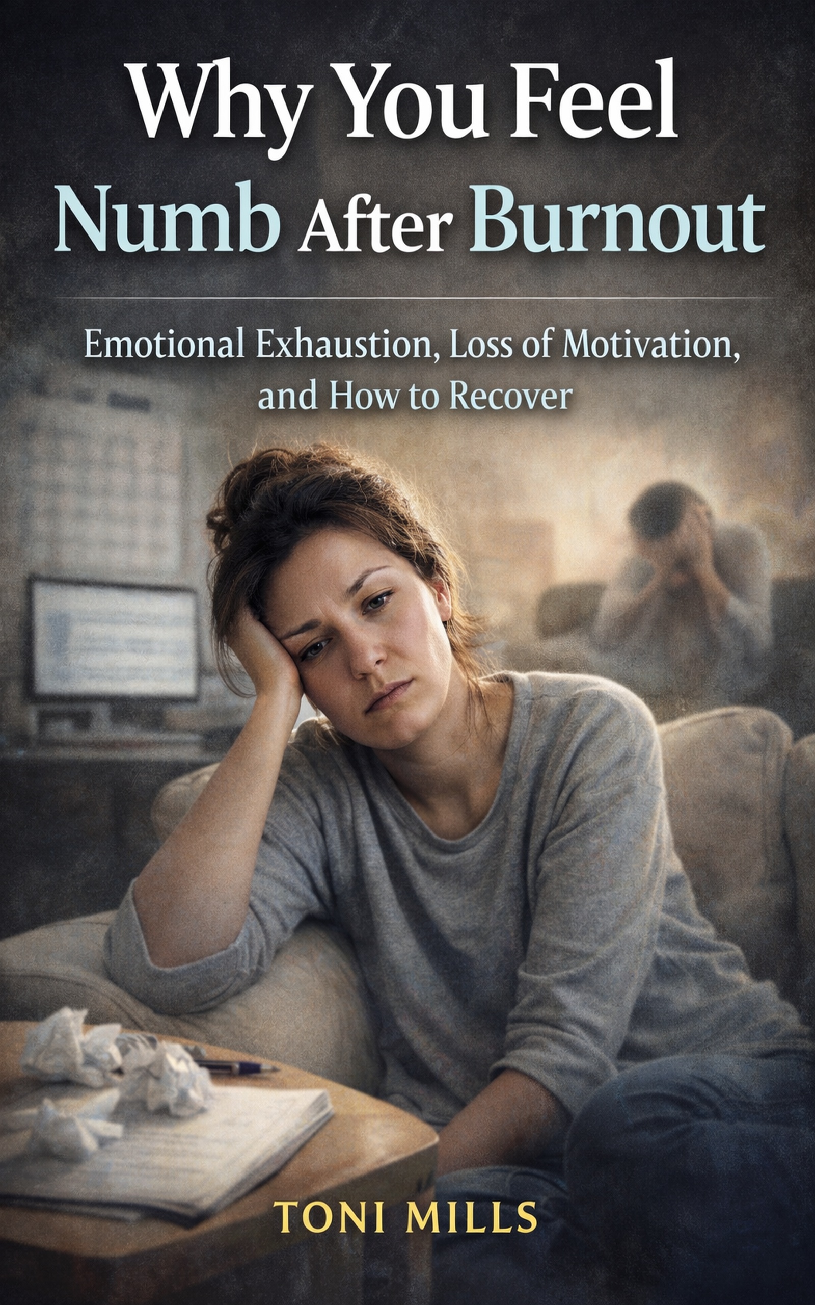 Cover of Why You Feel Numb After Burnout by Toni Mills