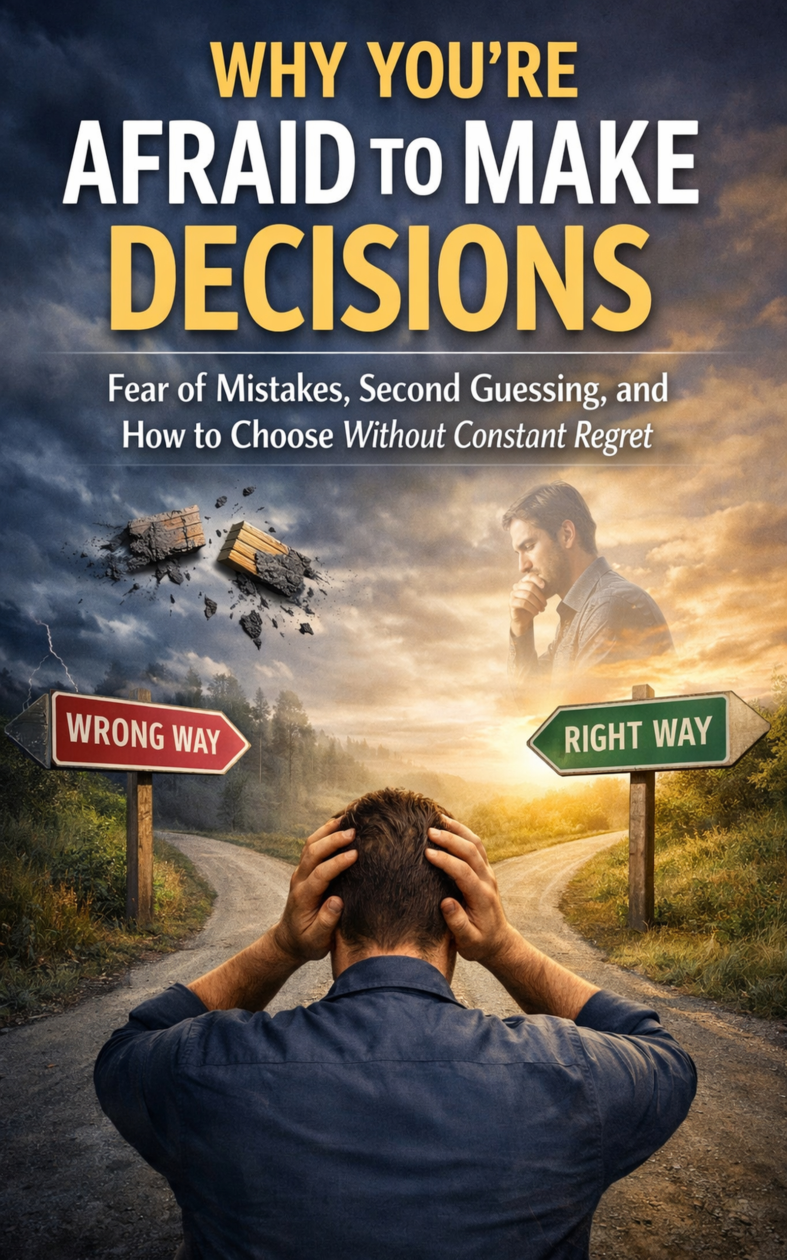 why youre afraid to make decisions cover